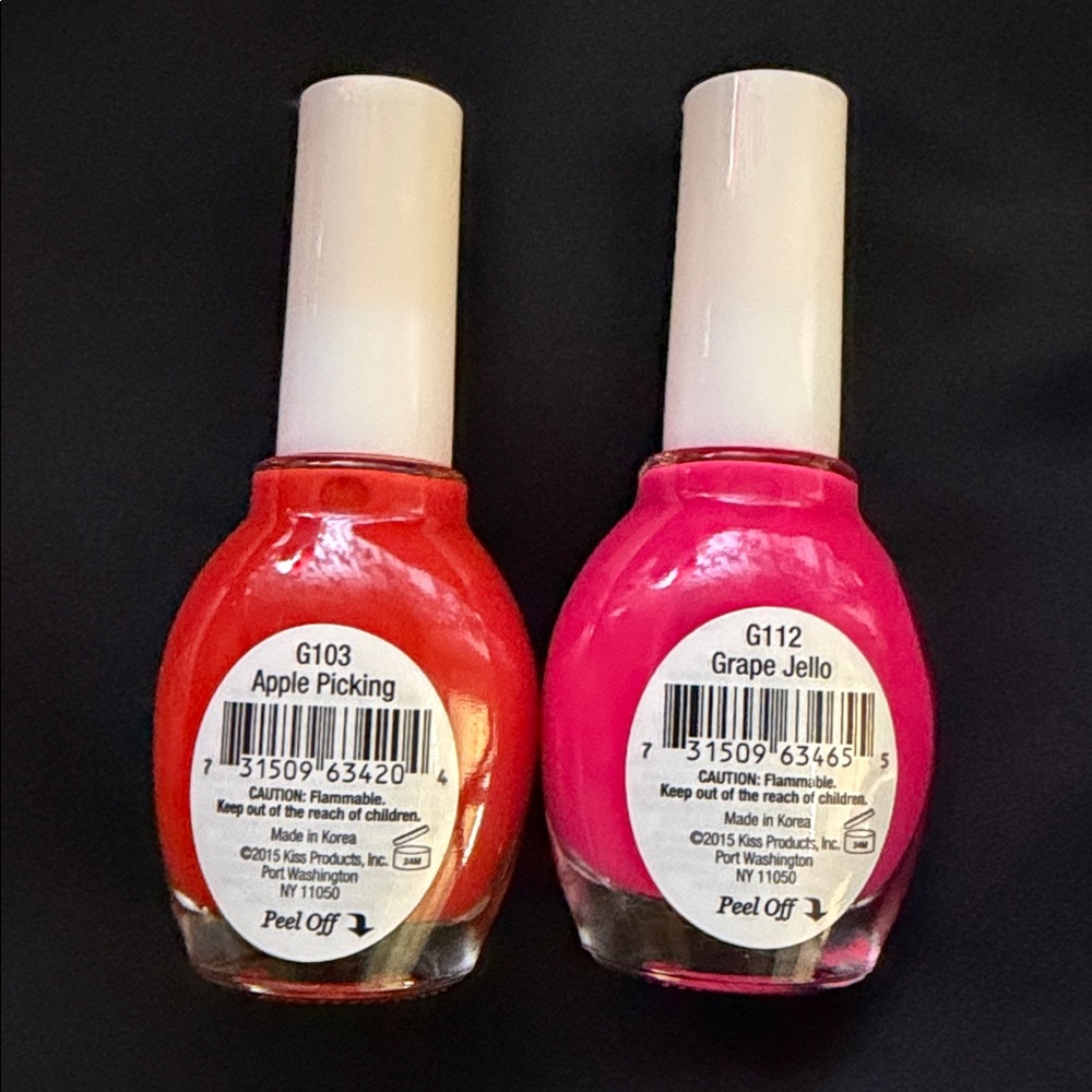 5 brand new Broadway Gel Strong Nail Polish in different shades - Picture 7 of 9